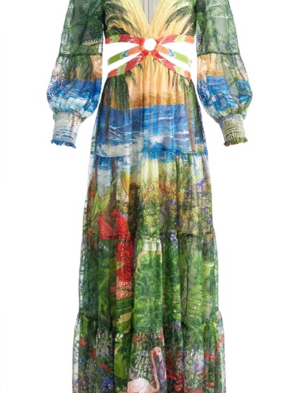 Alice and Olivia Patricia Tiered Dress - Picture 5 of 9